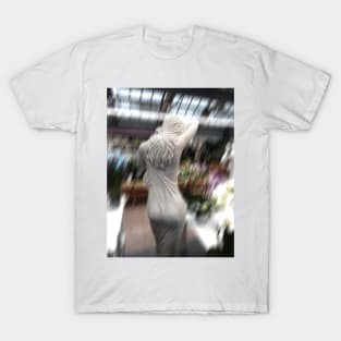 Marble Statue shows Signs of Life T-Shirt